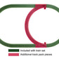 Extension de bretelle interne de rails Lionel Fastrack à l'échelle O