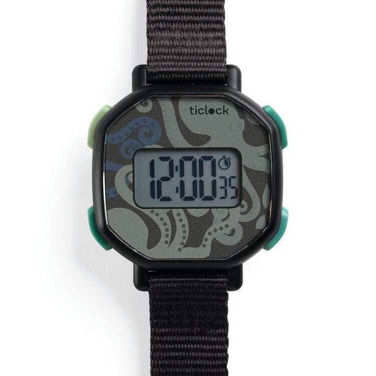 Digital watch Black octopus - Djeco
