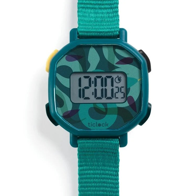 Digital watch Green snake - Djeco