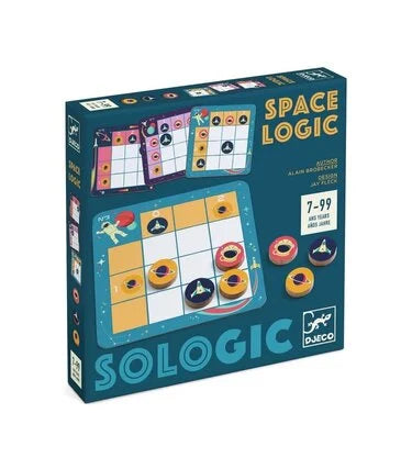 Space logic deduction game Djeco
