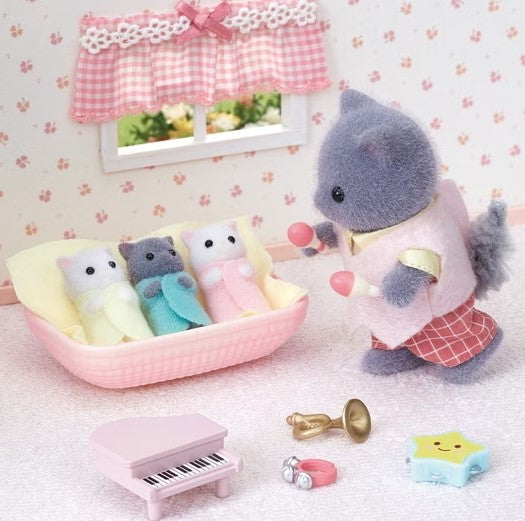 Triplés Chats persan Calico Critters
