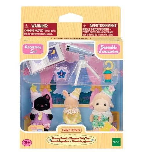 Nursery party trio Calico Critters