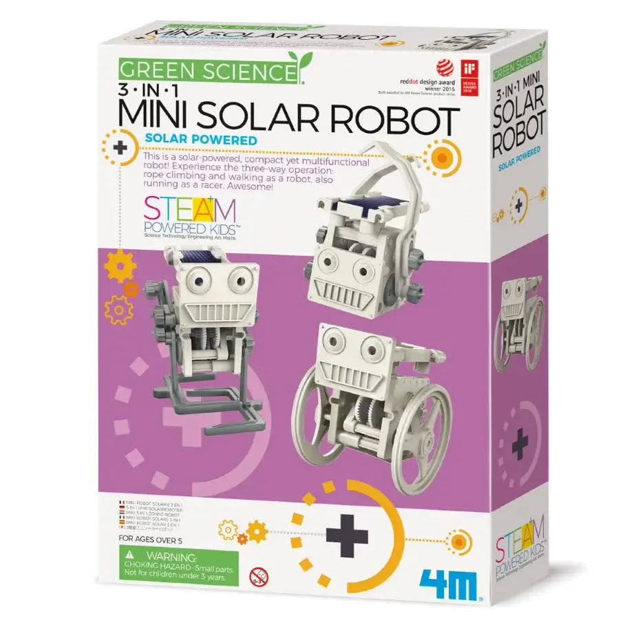 3 in 1 solar robot