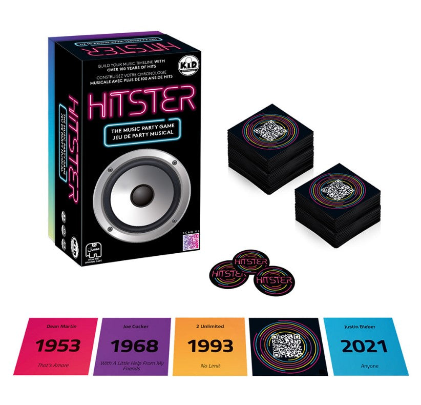 Hitster - Musical party game bilingual version KID Collection
