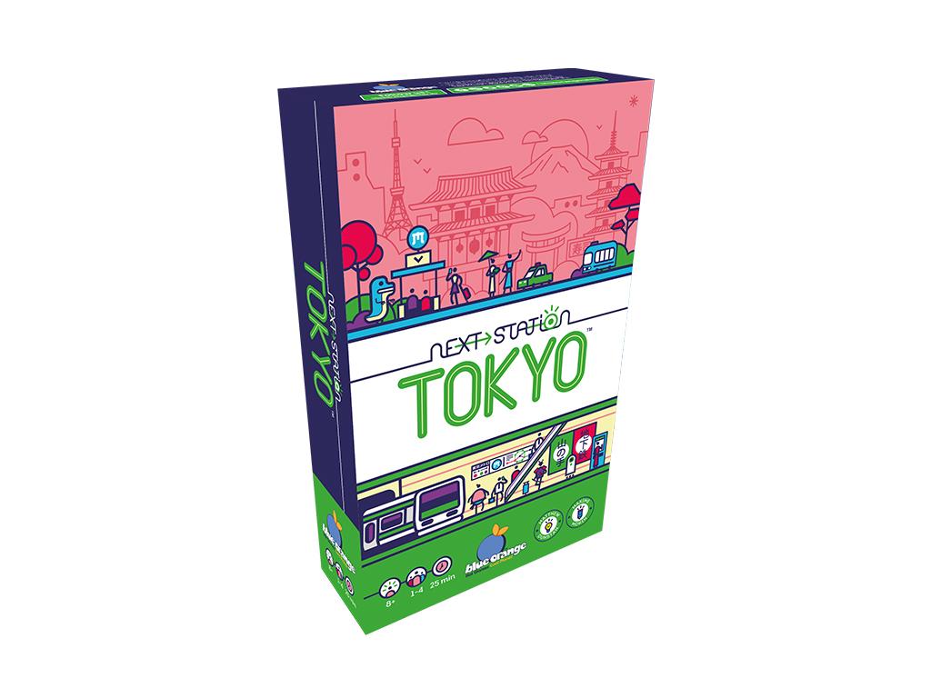 Next station Tokyo game multilingual version Blue Orange