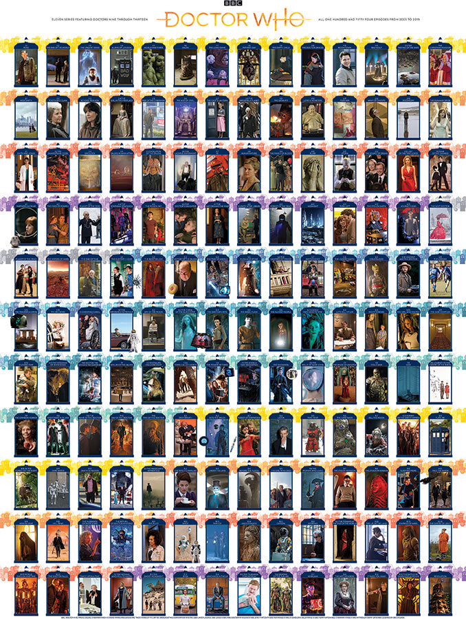 Docteur Who Guide des épisodes - 1000 pièces