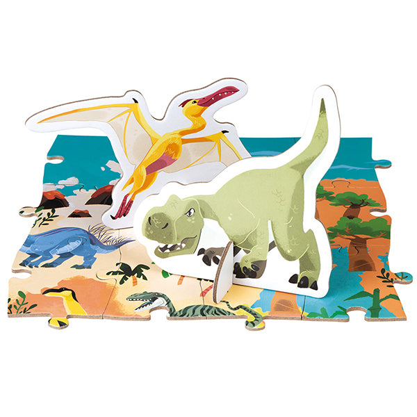 Puzzle éducatif - Dinosaures