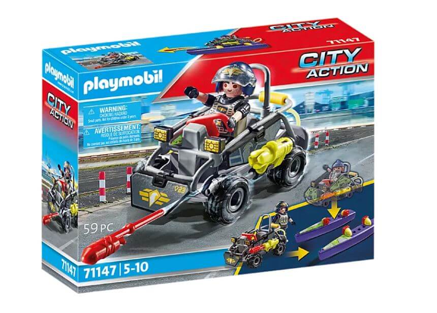 Quad transformable bandit 71147 - Palymobil City Action