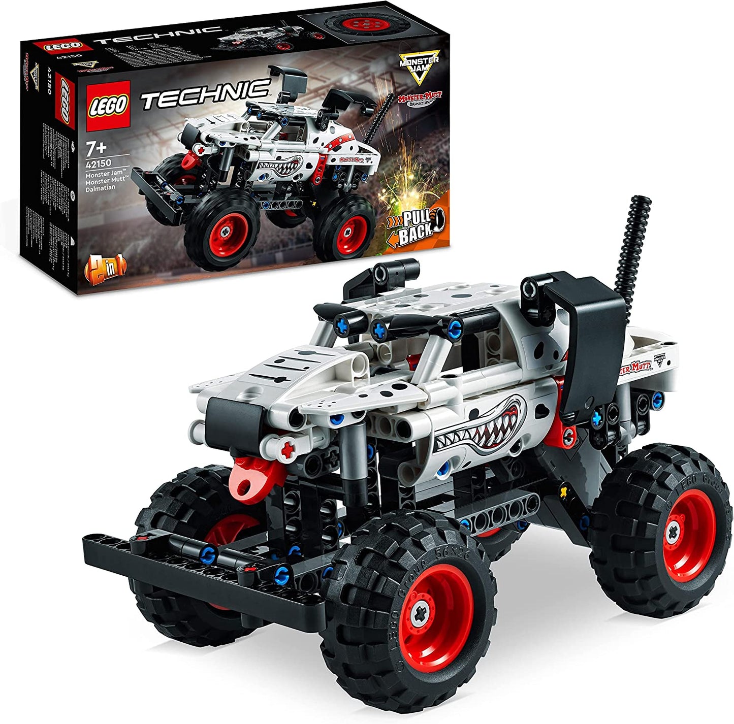 Lego Technic camion Monster Jam dalmatien