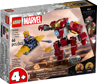 Lego Marvel Hulkbuster d’Iron Man contre Thanos 76263