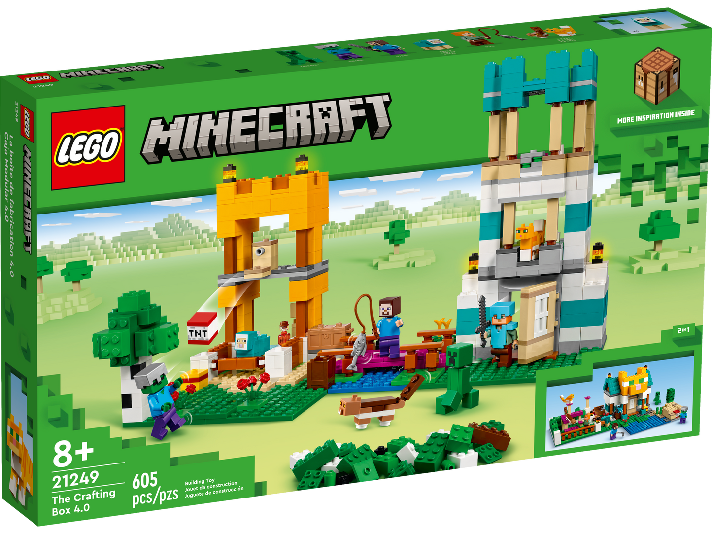 21249 Boîte de construction 4.0 - Lego Minecraft