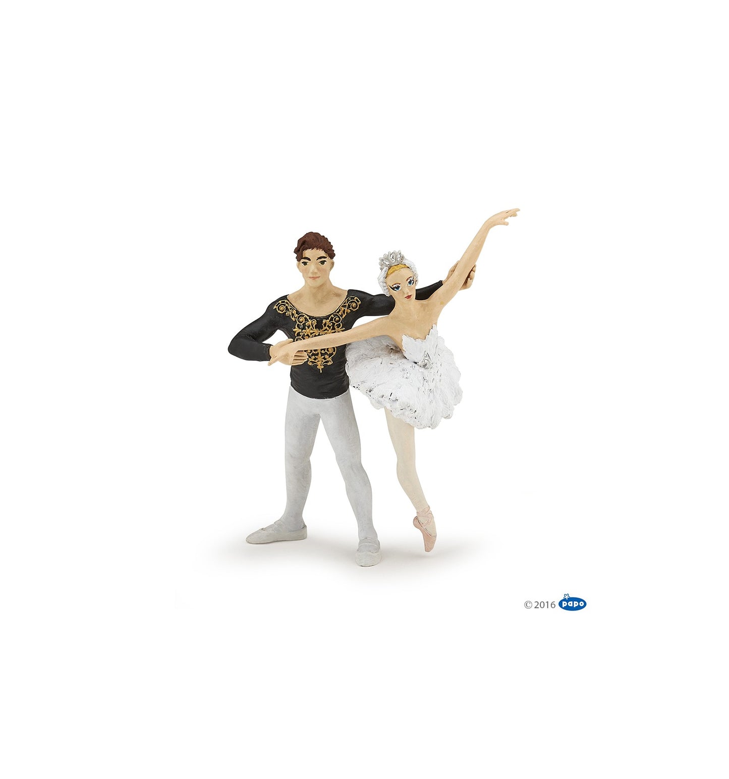 Ballerina and her dancer Papo