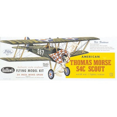 Guillow's Thomas Morse S4C Scout Biplane scale model – Benjo