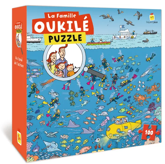 La famille Oukilé Puzzle - Au fond de l'océan