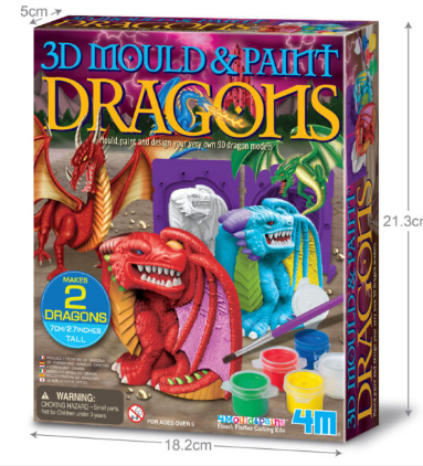Moule 3D Dragons