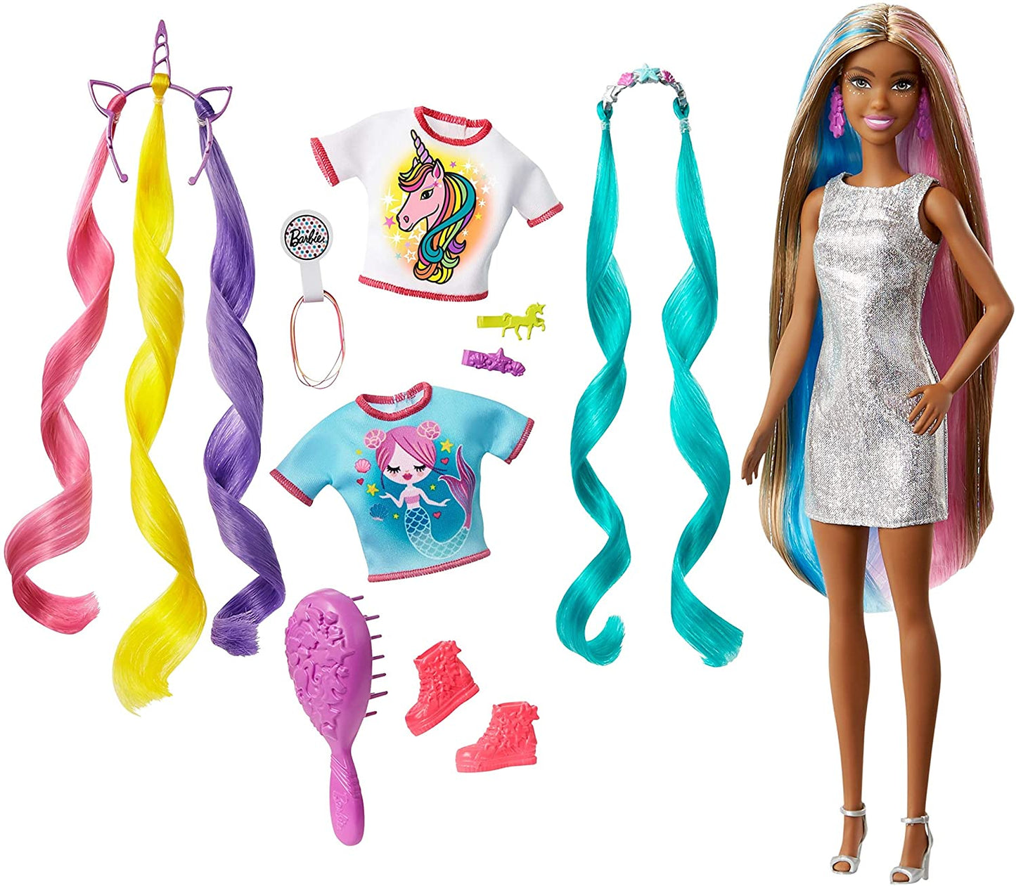 Barbie aux cheveux de fantaisie