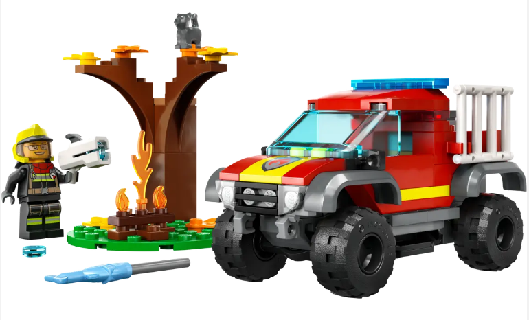 Lego City - Camion de Pompier Tout Terrain 60393
