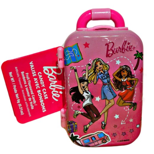 Barbie valise avec bonbons 6 g - Exclusive Brands