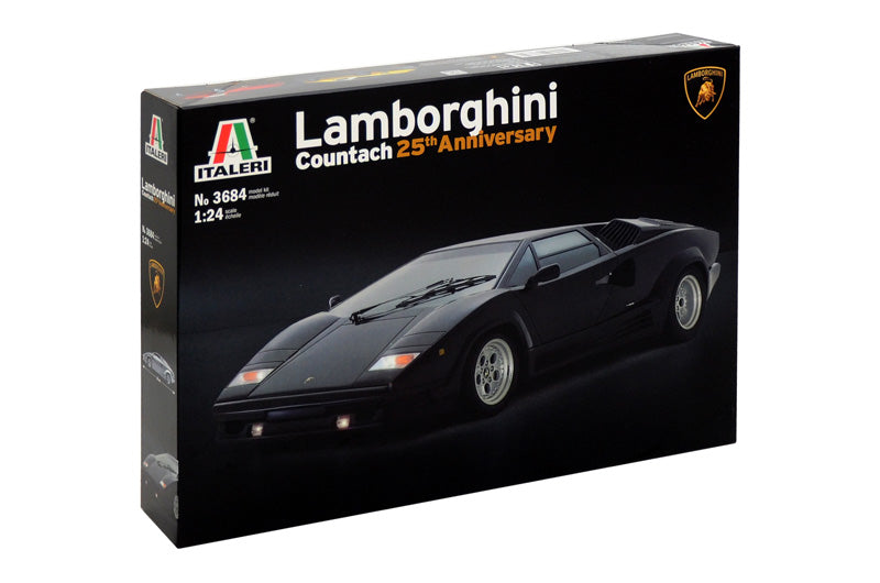 Modèle réduit Italeri Lamborghini Countach édition 25ème anniversaire.
