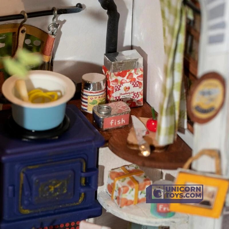 Maison Miniature à Bricoler - La Cuisine des Saveurs