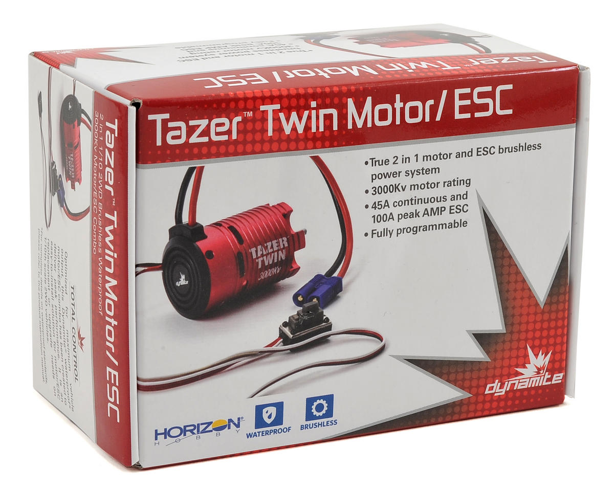 Combo Moteur/ESC Tazer Twin 540BL