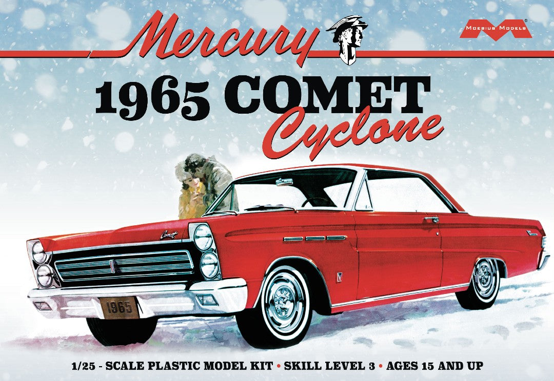 Modéle réduit Moebius Mercury Comet Cyclone 1965