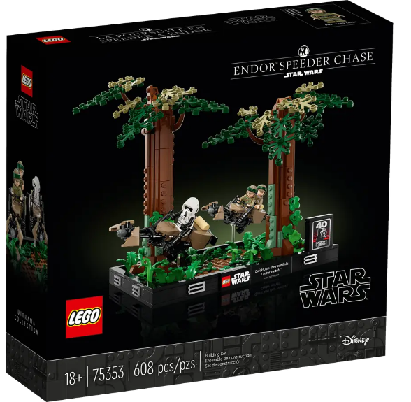 Lego Star Wars - Poursuite en Speeder à Endor 75353