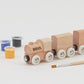 Wooden train to paint