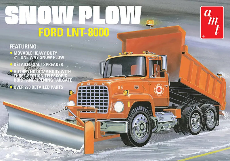 Modèle réduit AMT: Camion de Déneigement Ford LNT-8000