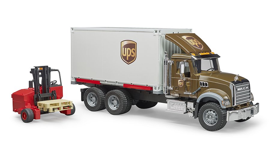 Camion logistique MACK Granite UPS