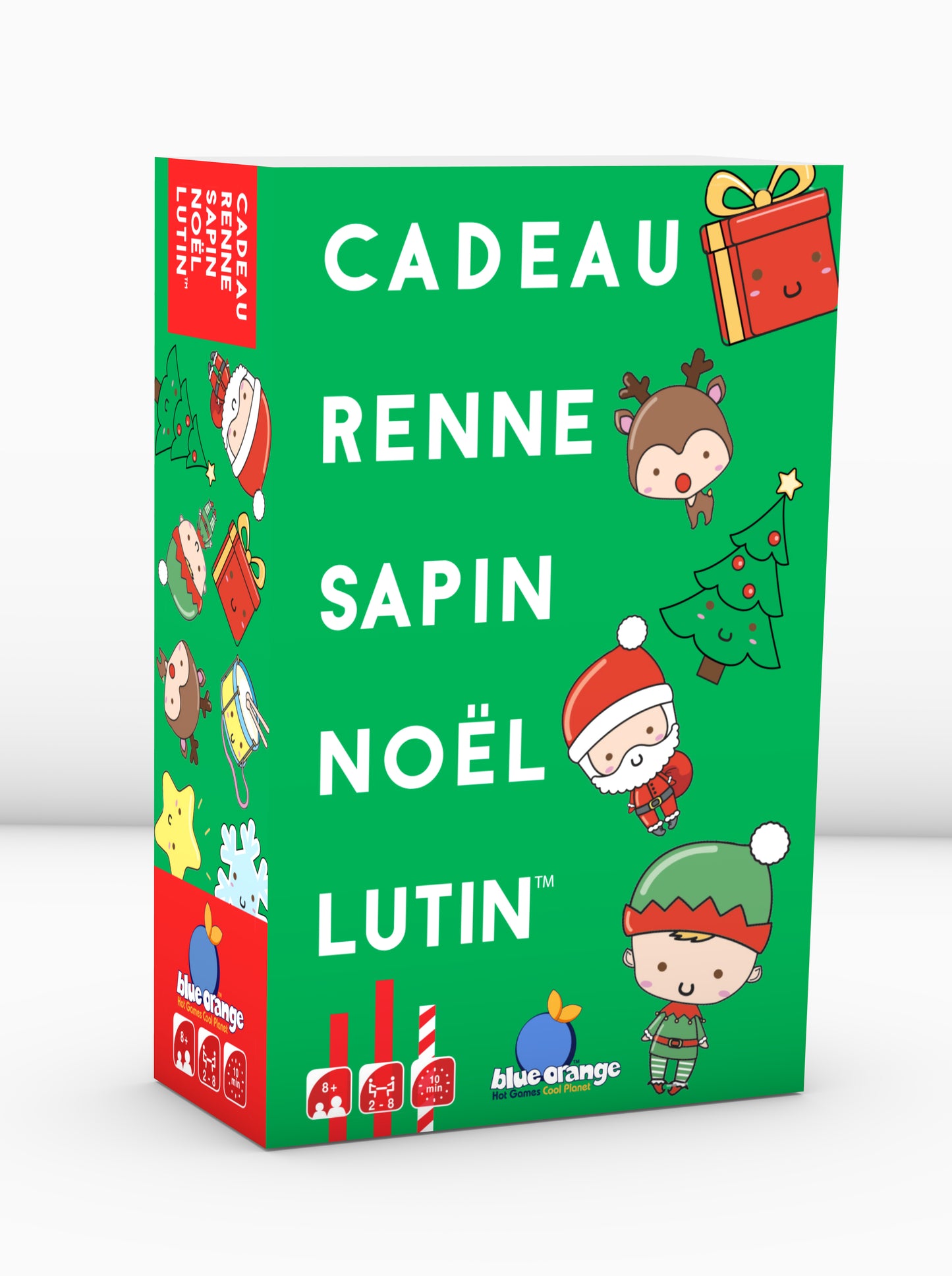 Cadeau Renne Sapin Noël Lutin - version française