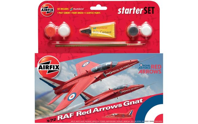 Modèle Réduit Airfix RAF Red arrows GNAT