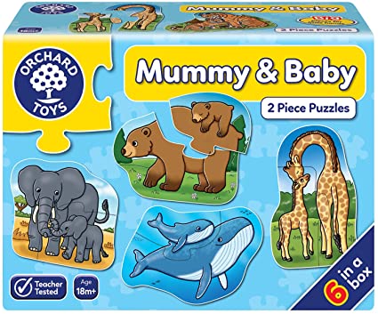 6 puzzles - Maman et bébé