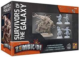 Zombicide: invader - survivors of the galaxy extention multilingue
