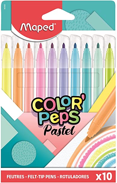 Feutres pastels - Color'Peps