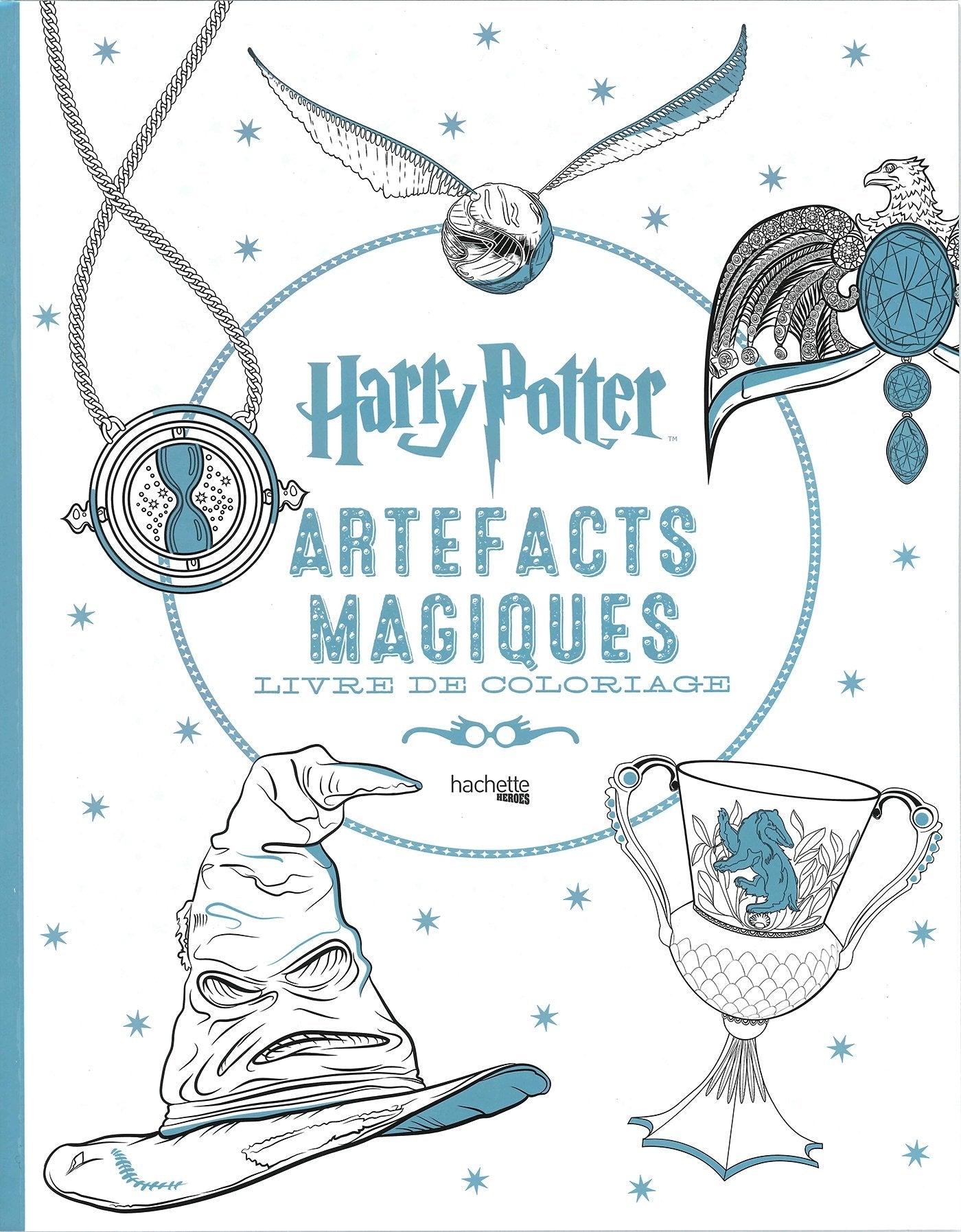 Harry Potter Artefacts magiques Livre de coloriage