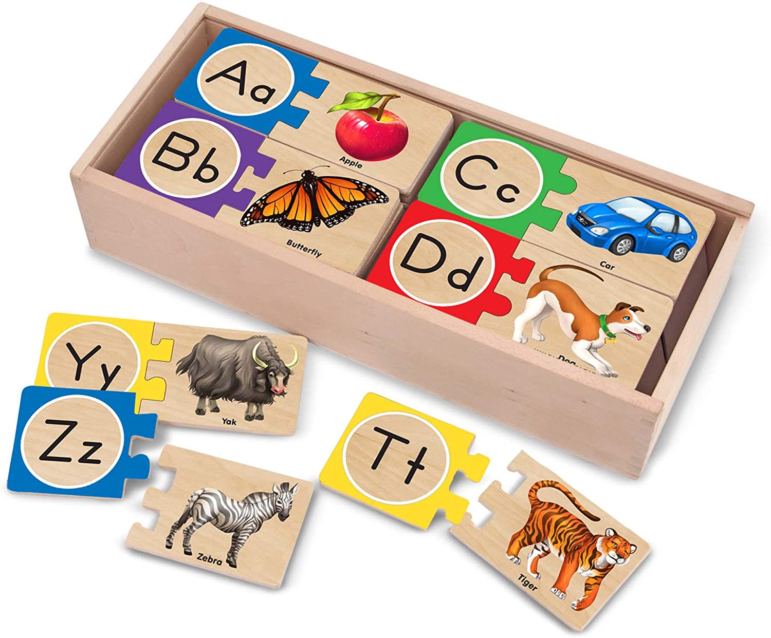 Apprends l'alphabet en anglais - Puzzle