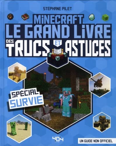Minecraft Le grand livre des trucs et astuces Spécial survie