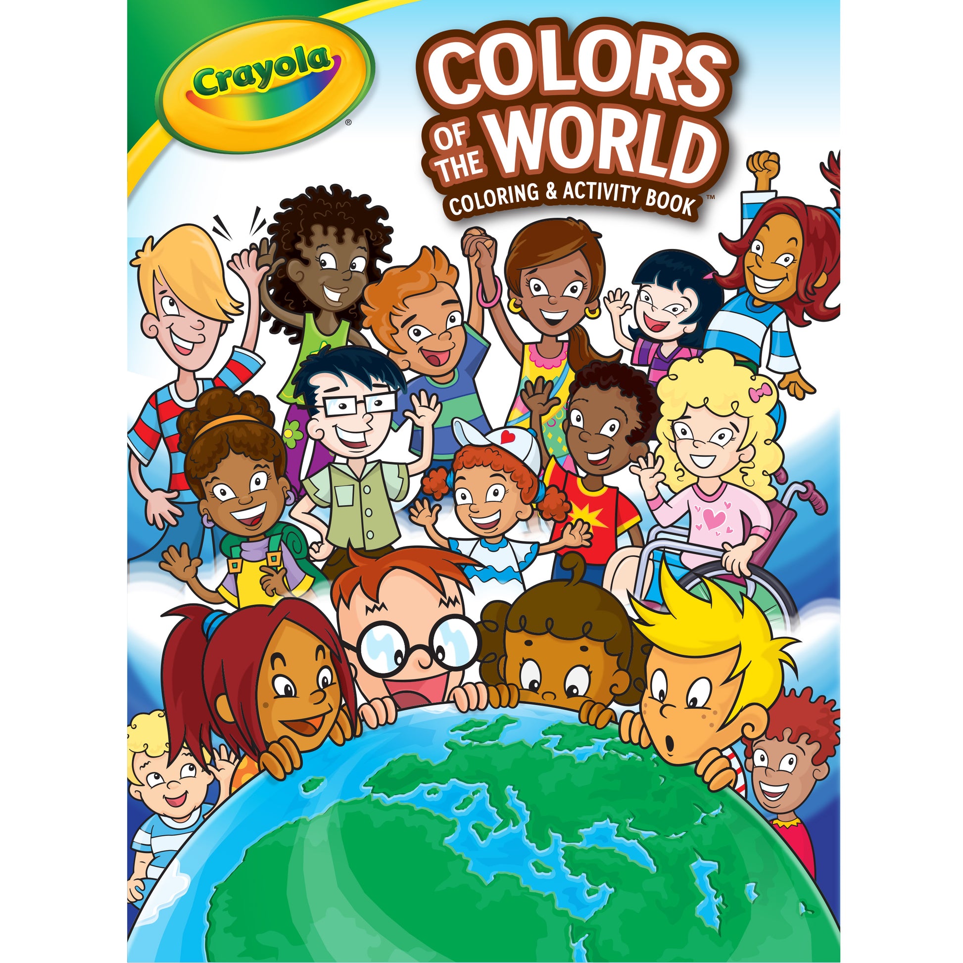 Cahier de coloriage et d'activités - Couleurs du monde