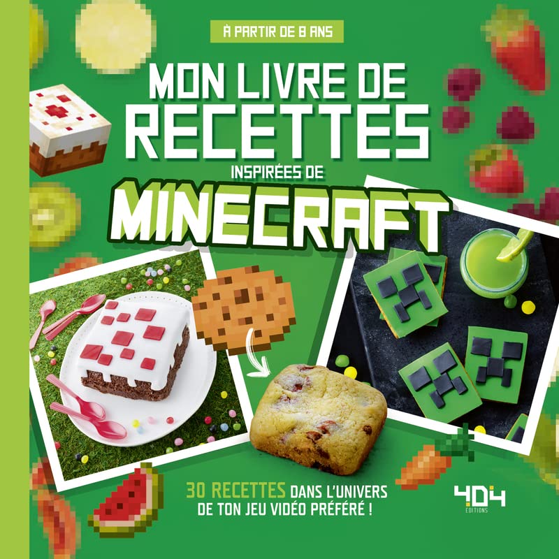 Mon livre de recette inspirées de Minecraft