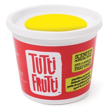 Pâte à modeler inodore Tutti Frutti™ 250 g - Jaune