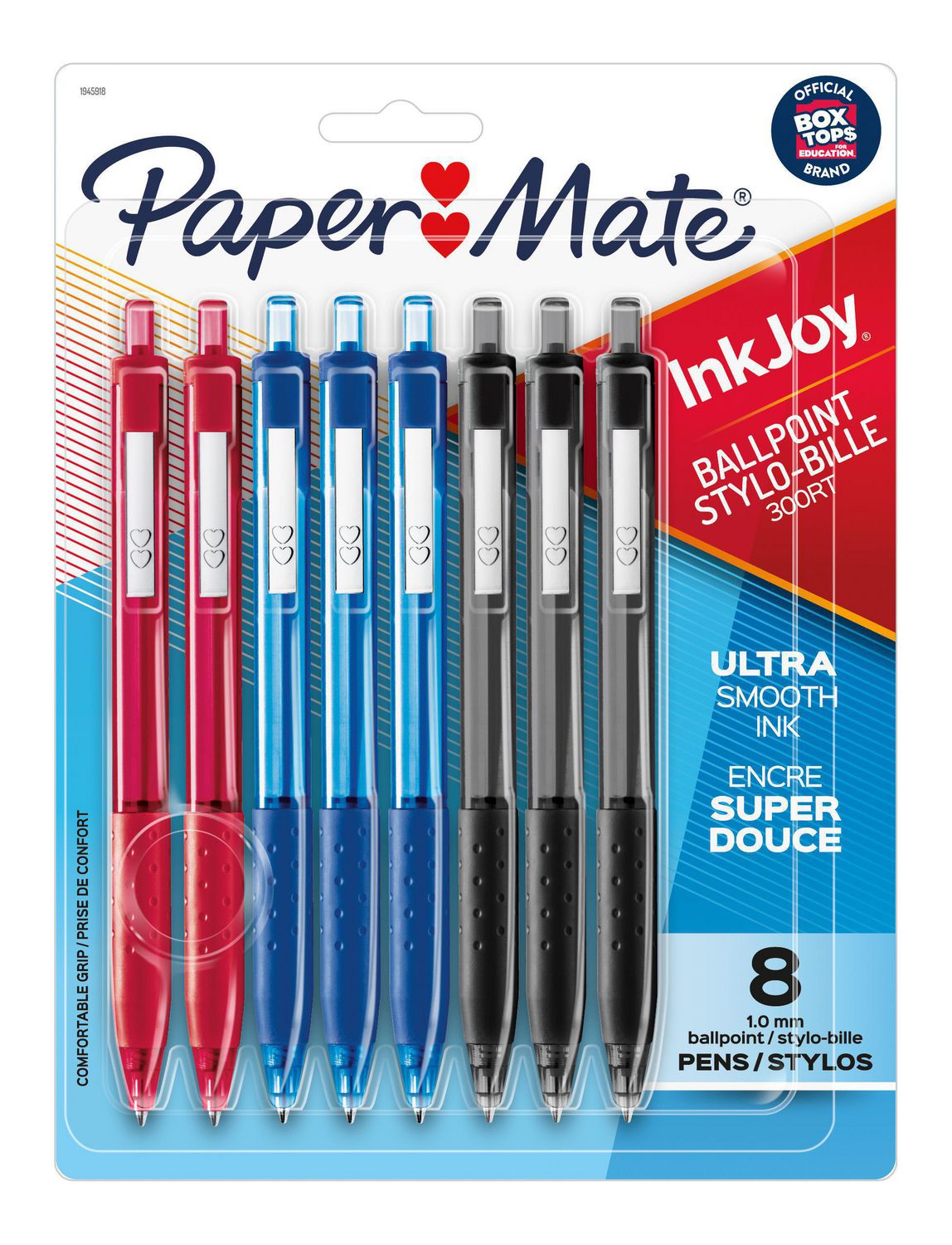 8 stylos-bille Paper-Mate Inkjoy