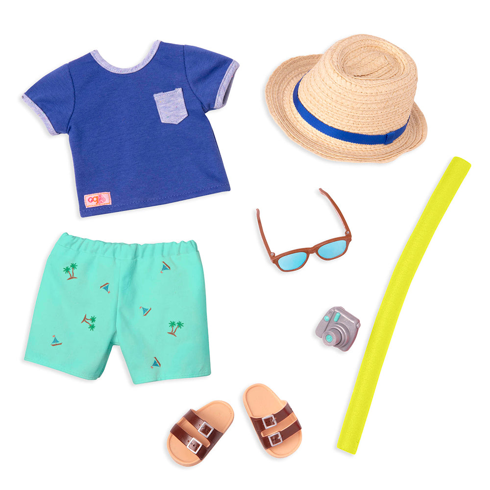 Accessoires pour poupée - Plage