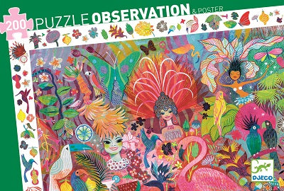 Puzzle d'observation - Rio