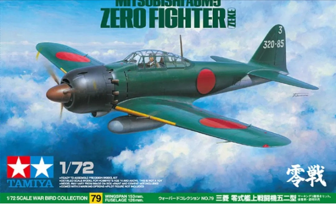 Modèle réduit Tamiya Mitsubishi A6M5 ZERO "Zeke"