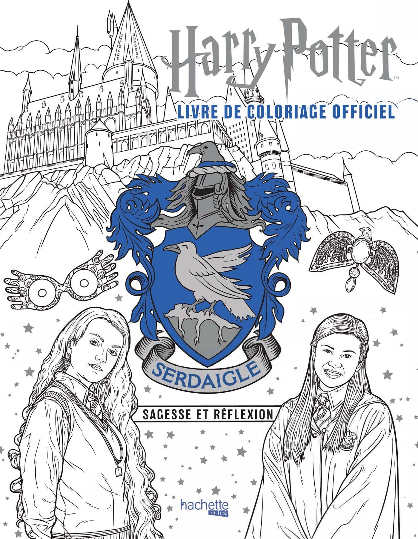 Livre de coloriage officiel Serdaigle Harry Potter