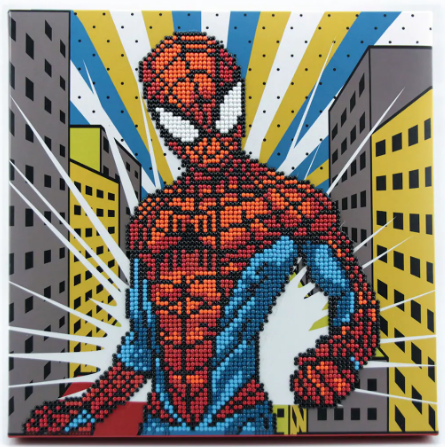 Broderie diamant - Spiderman