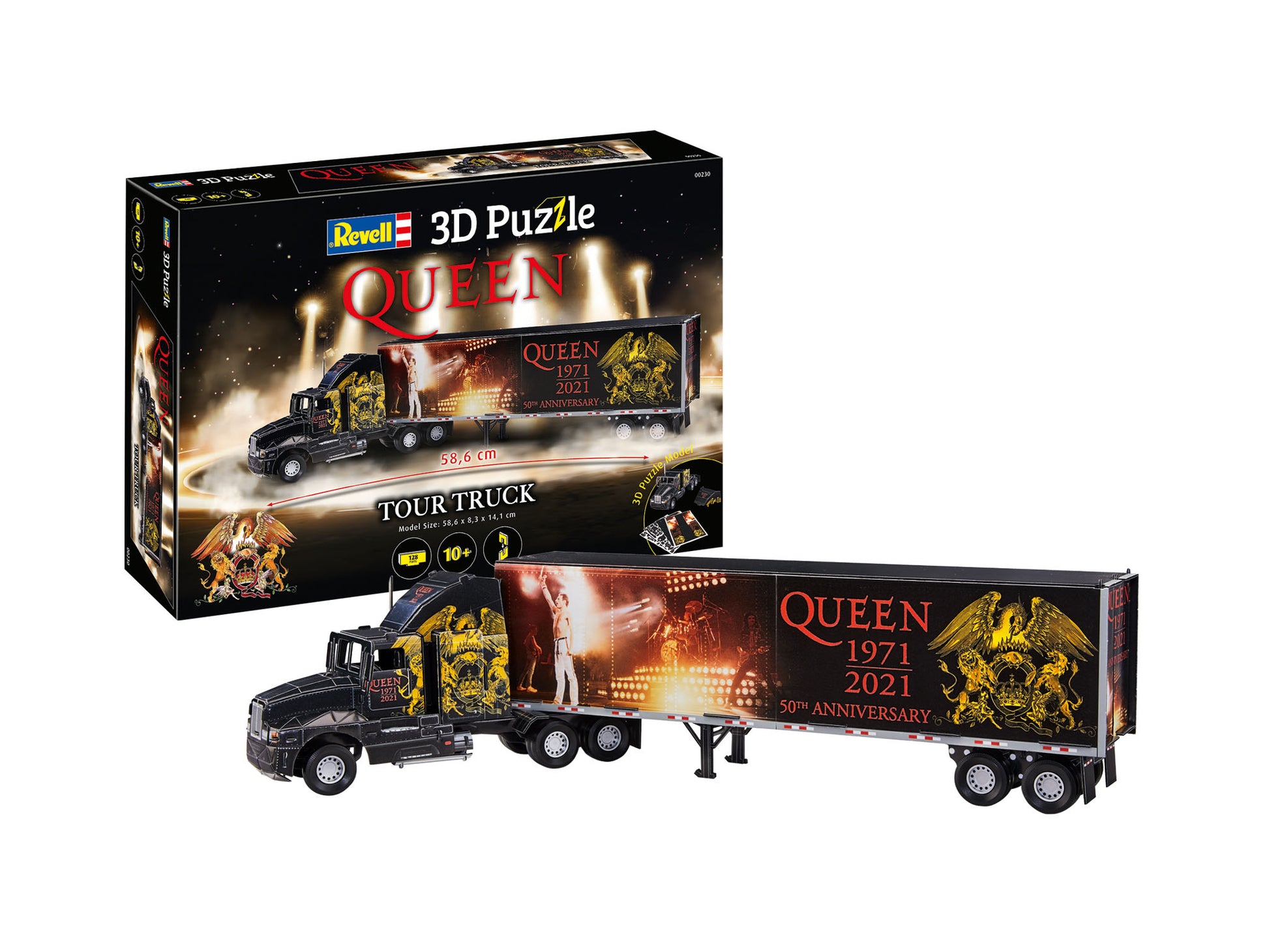 Casse-Tête 3D Revell - Camion de Tournée QUEEN 50ème Anniversaire