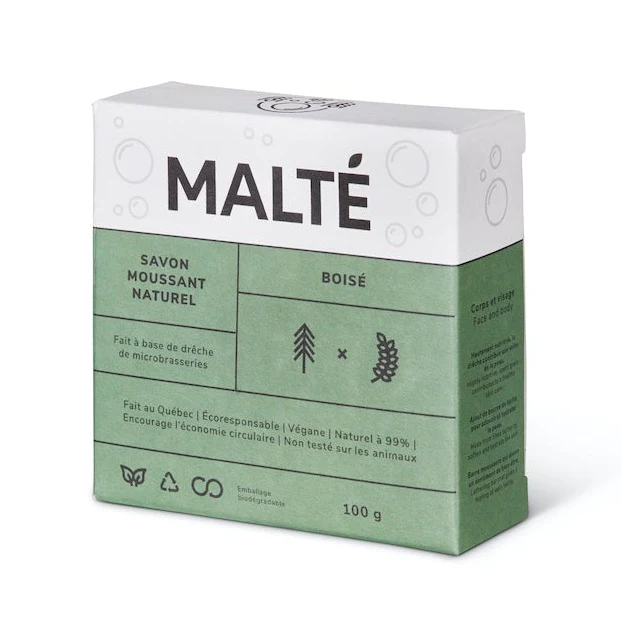 Savon naturel Malté - Fragrance boisé