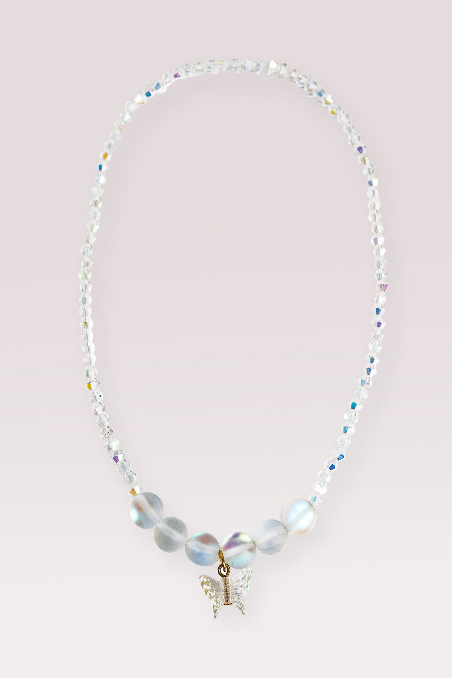 holo crystal necklace